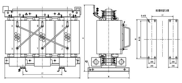 環氧樹脂澆注三相干式變壓器3 環氧樹脂澆注三相干式變壓器3